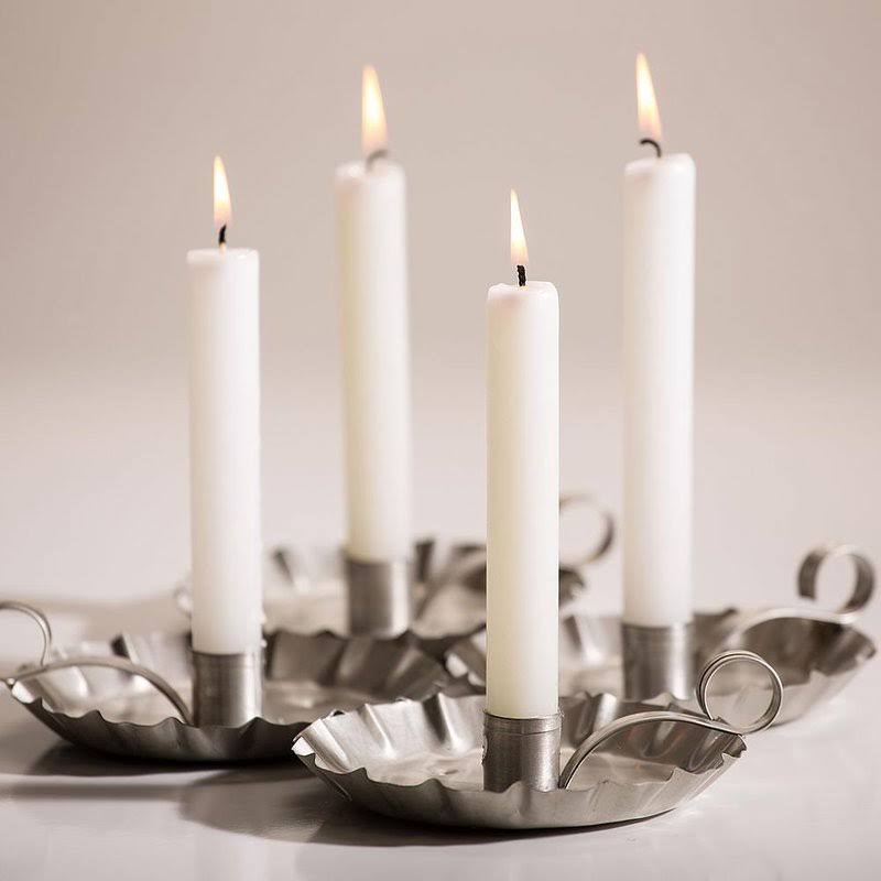 White Dripless Candles Pack of 12 S866316