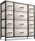 12 Drawer Storage Dresser with Fabric Bins Z456