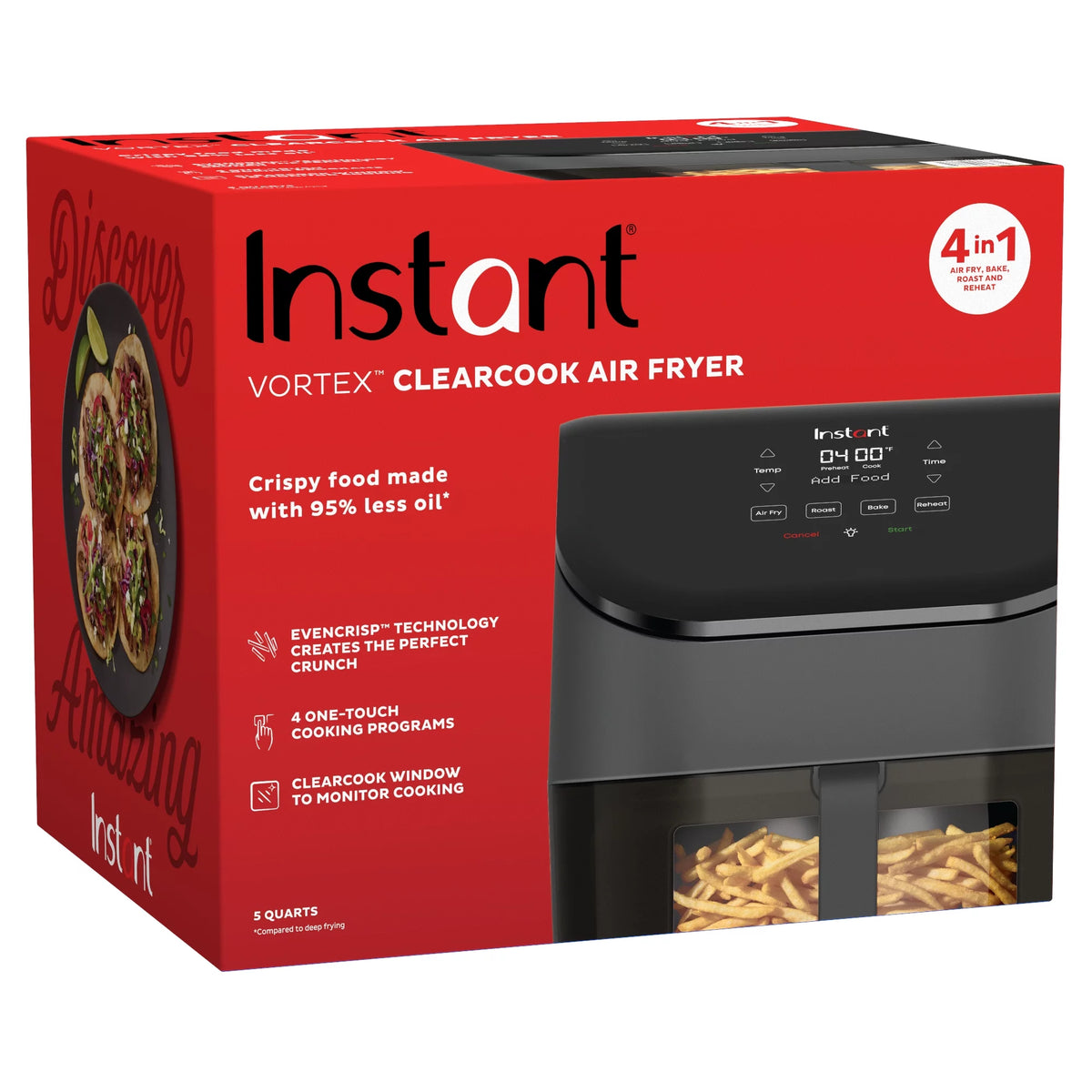 5 Quart 4-in-1 Air Fryer Oven O8481