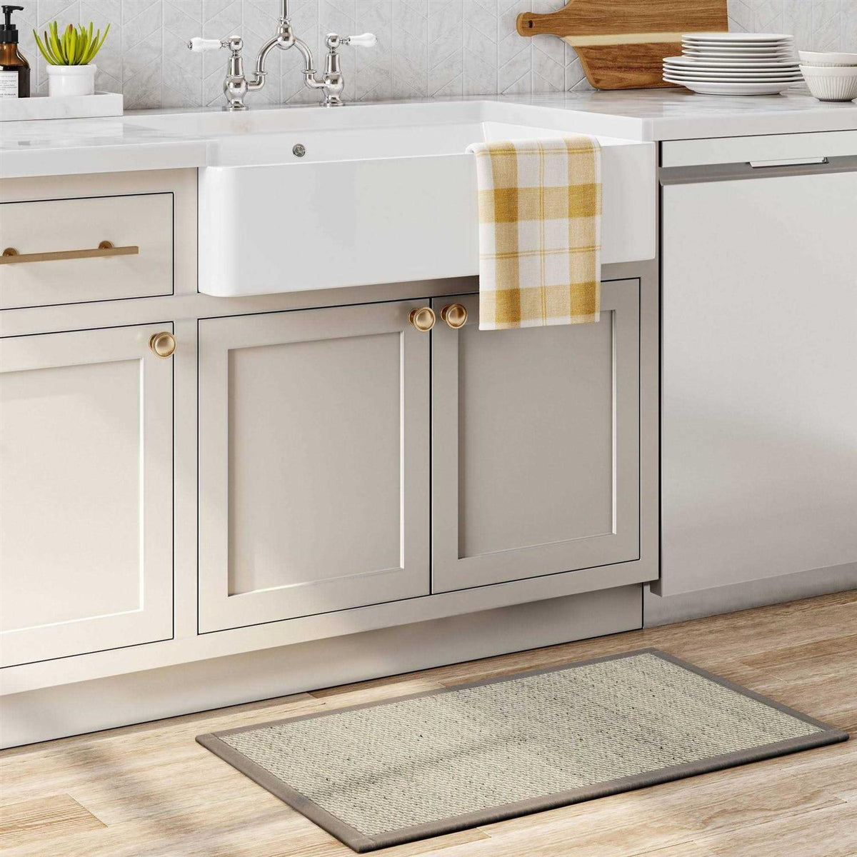 Textured Pet Kitchen Rug I373