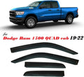 Dark Tinted Tape-On Side Window Visor Deflectors O275654