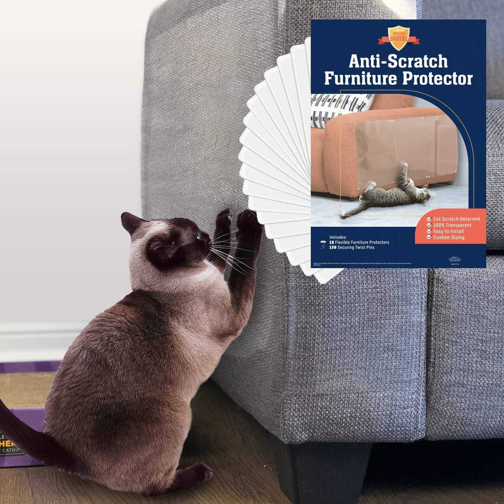 Cat Scratch Deterrent 6-Pack 17-inch x 12-inch Furniture Protectors H681