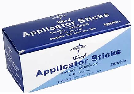 Wooden Applicator Sticks 6.00 in V818