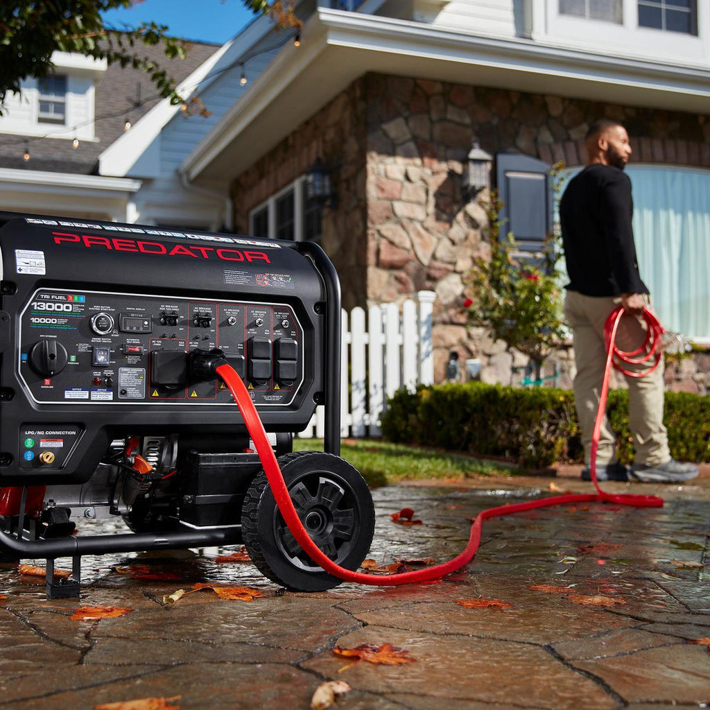 25 ft. 30 Amp 125/250V 4-Outlet Generator Extension Cord W37007