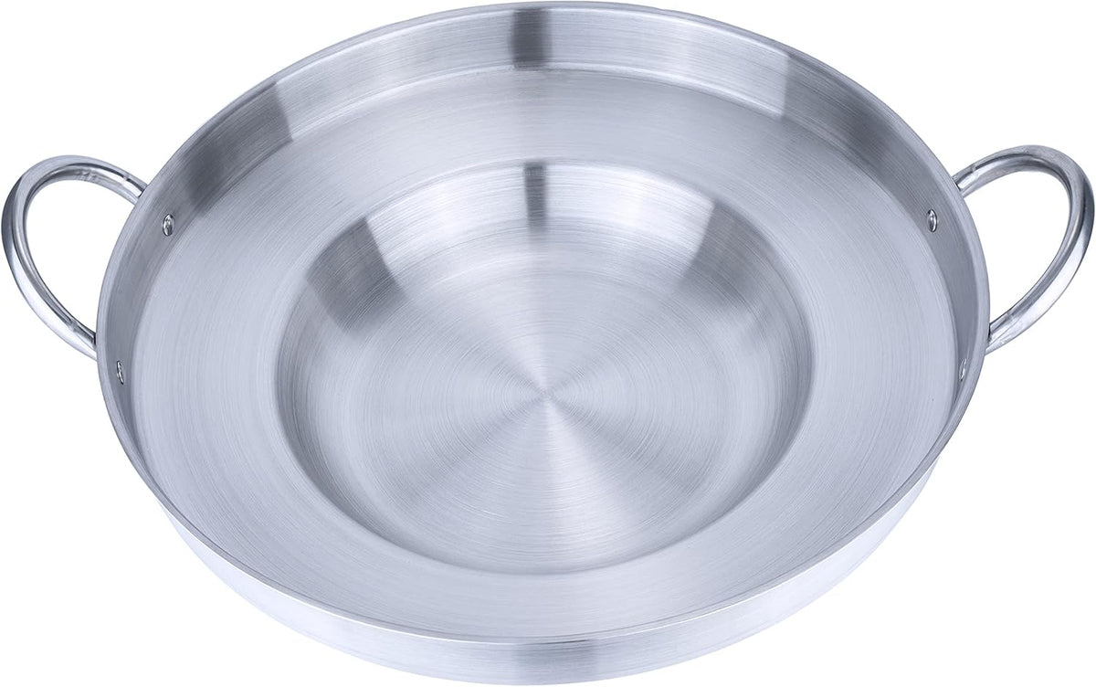 Heavy Duty Stainless Steel Concave Comal Set U5415