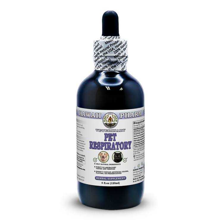 Pet Respiratory Veterinary Natural Alcohol-Free Liquid Extract R6186