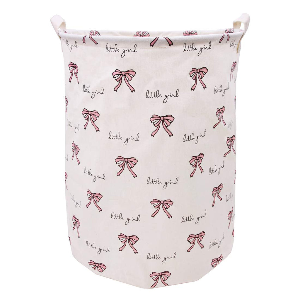 Large Canvas Fabric Waterproof Laundry Basket with Handles S2364