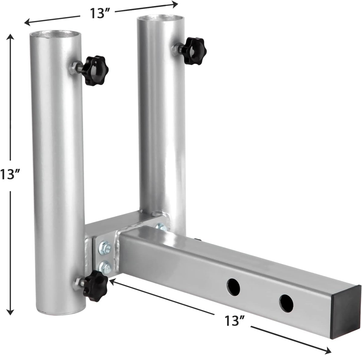 Hitch Mount Dual Flag Pole Holder H586960