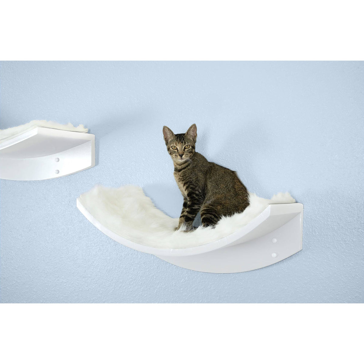 Refined Feline Lotus Leaf Cat Shelf B338