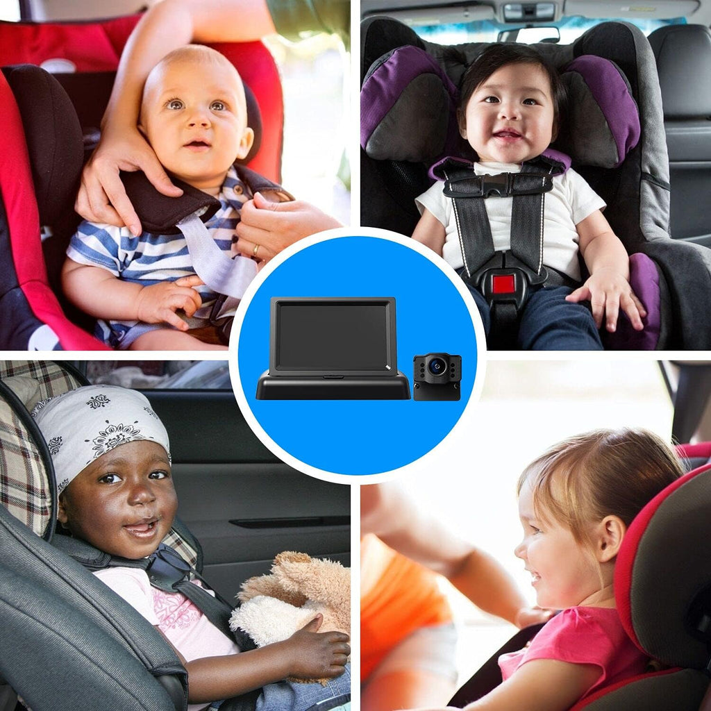 Baby Car Camera Mirror with Monitor Night Vision X796414
