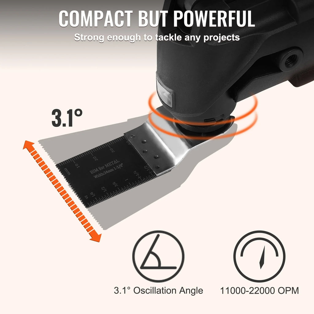 Oscillating Multi Tool 6 Variable Speeds M4813