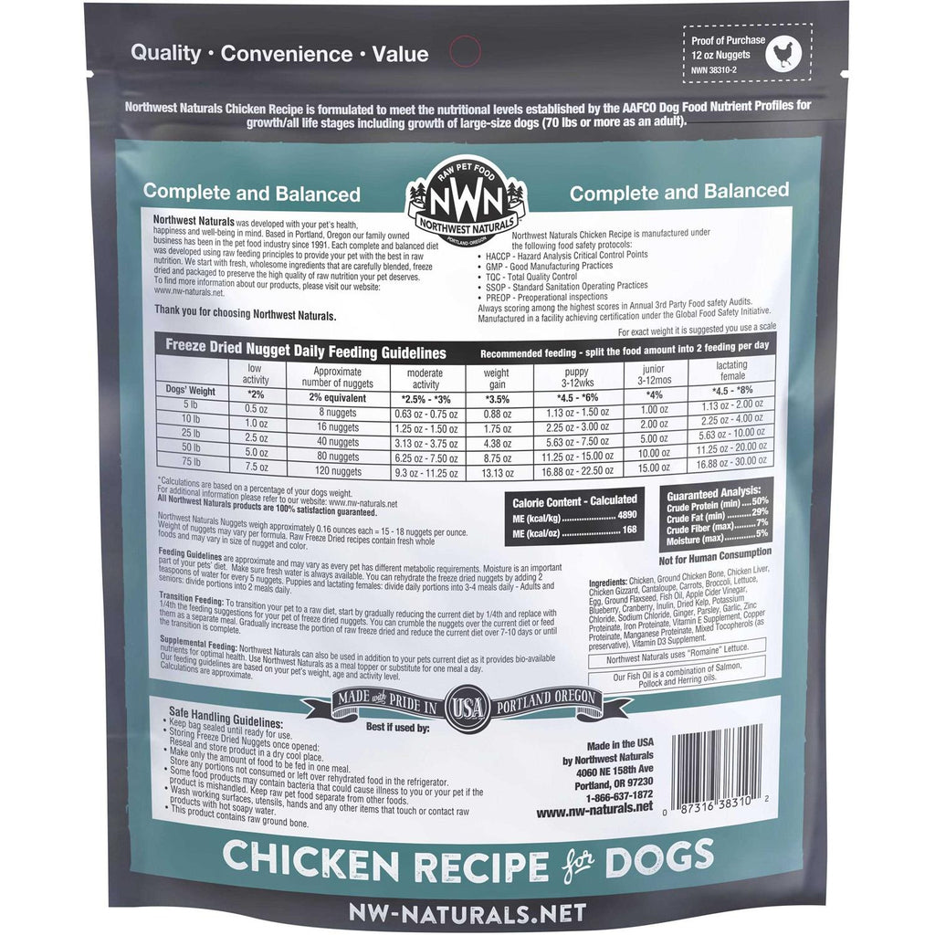 Freeze-Dried Raw Dog Food T839