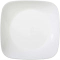 Pure White Square Dinner Plate 8.75 P600