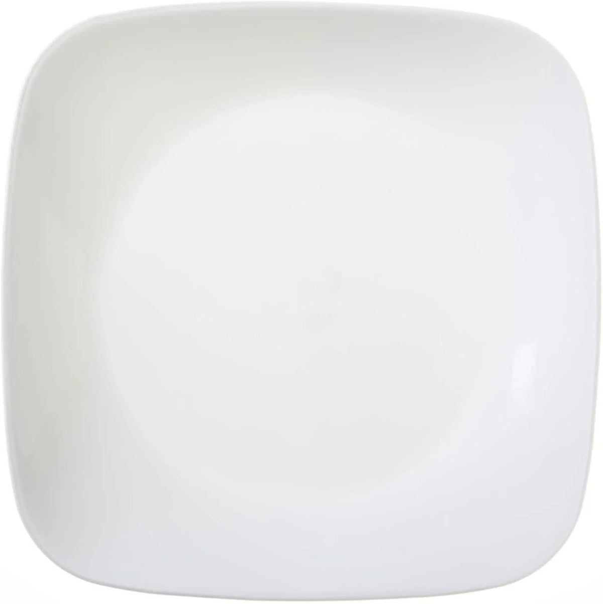 Pure White Square Dinner Plate 8.75 P600