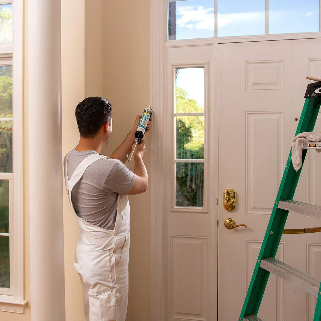 White Acrylic Latex Silicone Caulk T47708