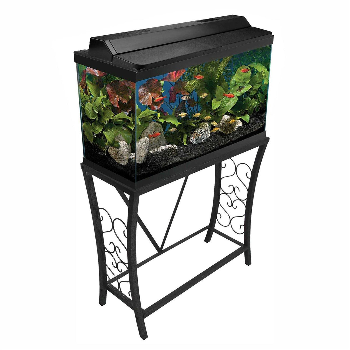 Black Aquarium Stand X4192