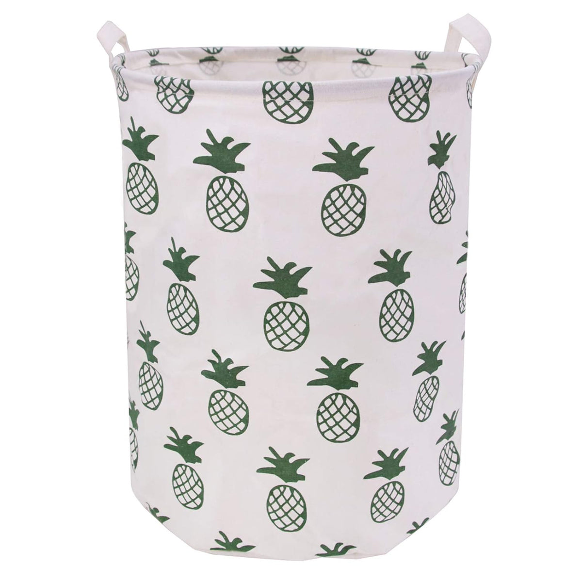 Large Canvas Fabric Waterproof Laundry Basket with Handles S2364