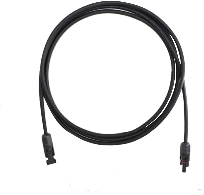 10 AWG 50 Feet Solar Extension Cable with Female and Male Connector S745532