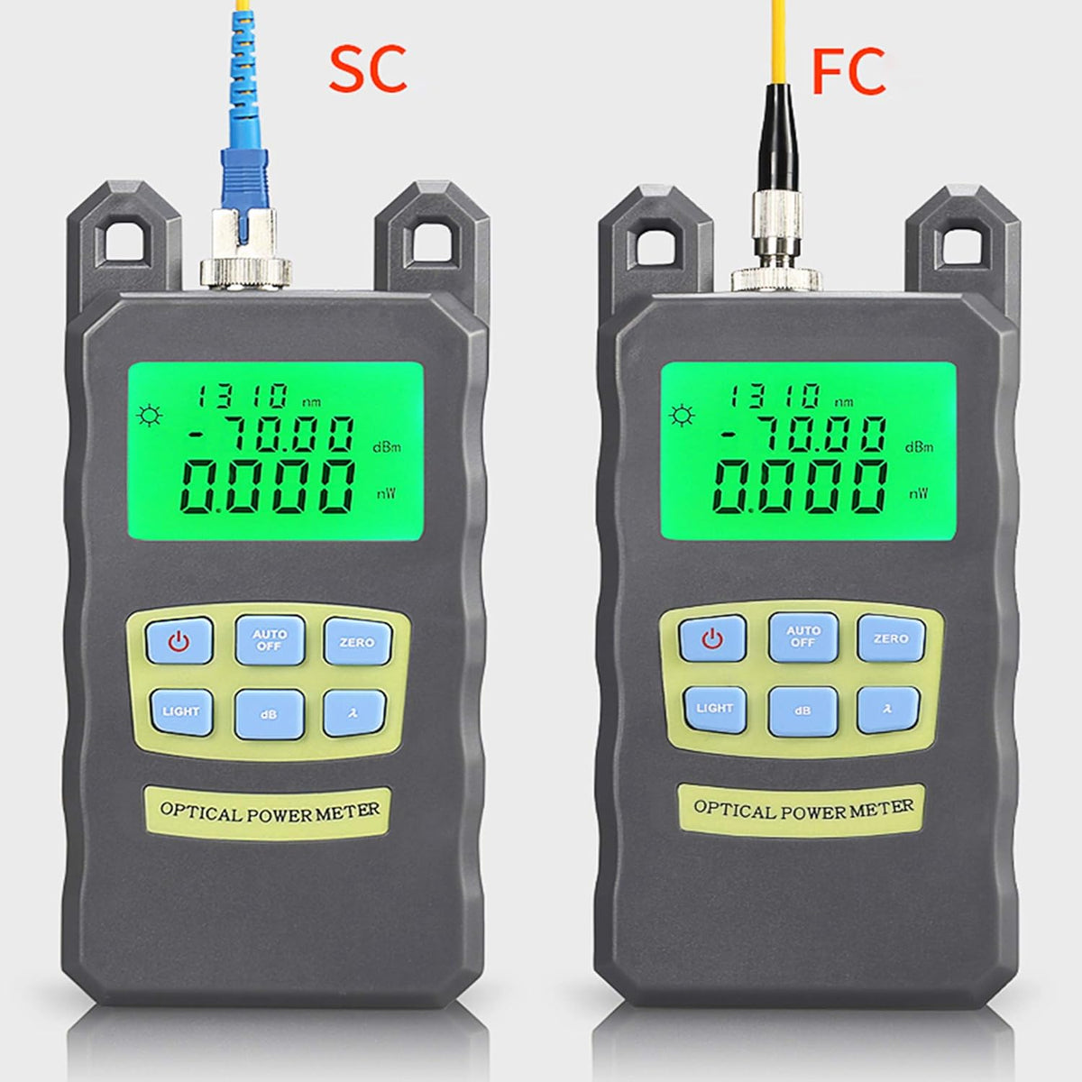FTTH Fiber Cold Connection Tool Kit with Fiber Cleaver Visual Fault Locator Optical Power Meter O97299