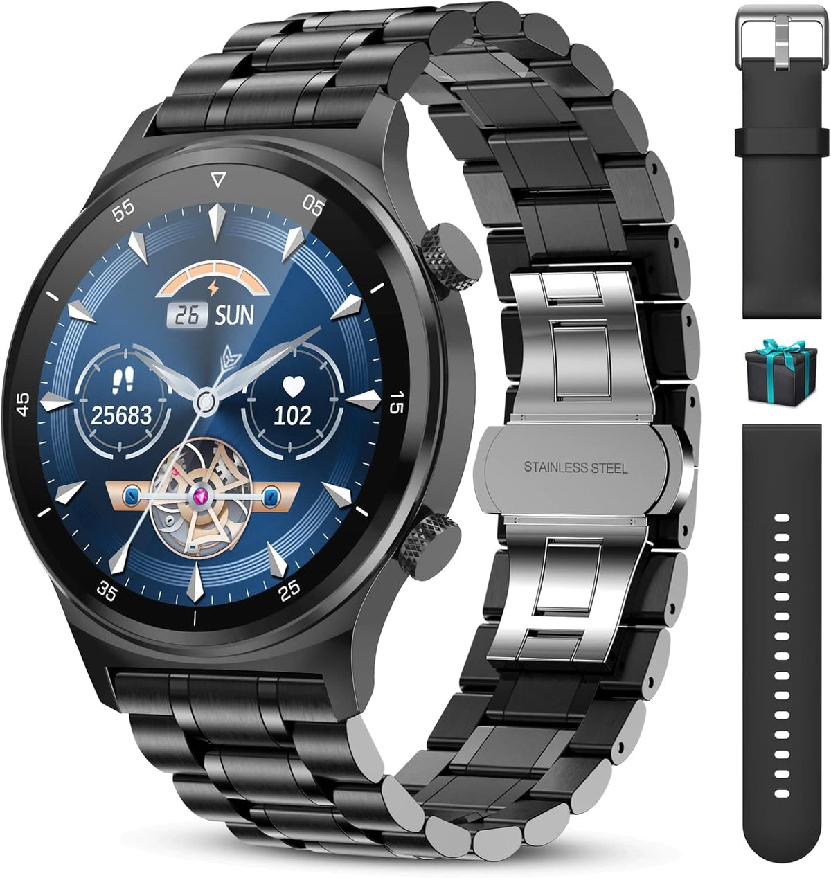 IP67 Waterproof Smartwatch with Heart Rate Sleep Monitor U57106