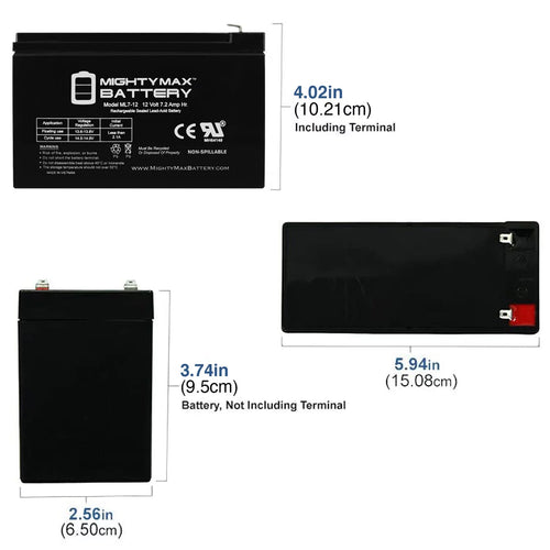 12V 7Ah Battery Y7026