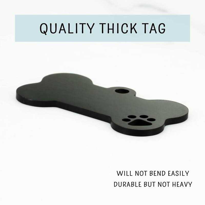 Stainless Steel Personalized Engraved Pet ID Tags U7472