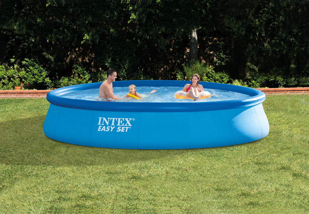 13ft x 32in Above Ground Swimming Pool with Filter Pump E758