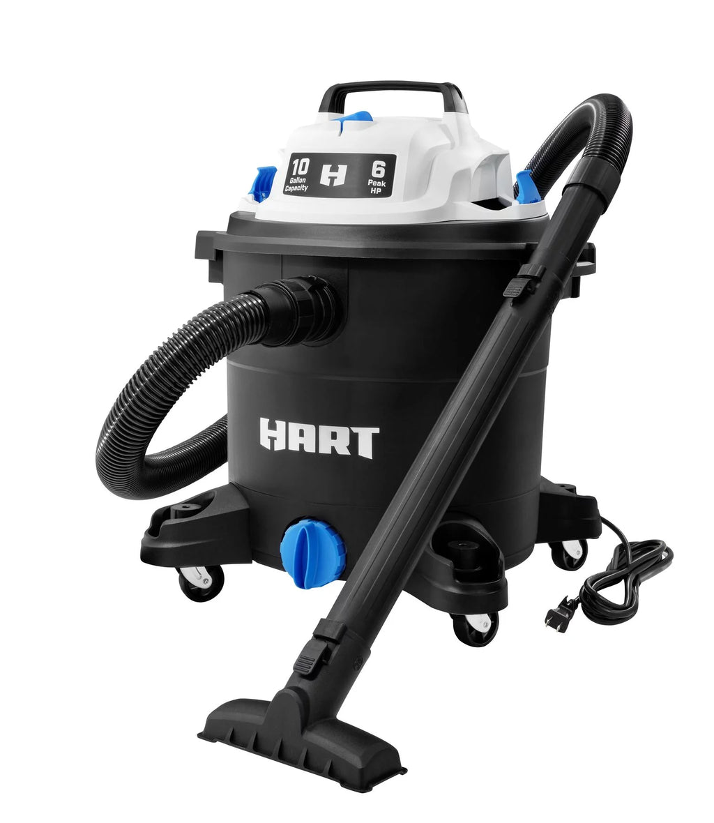 10 Gallon 6 Peak HP Poly Wet/Dry Vacuum J642638