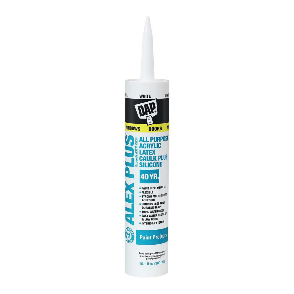 White Acrylic Latex Silicone Caulk T47708