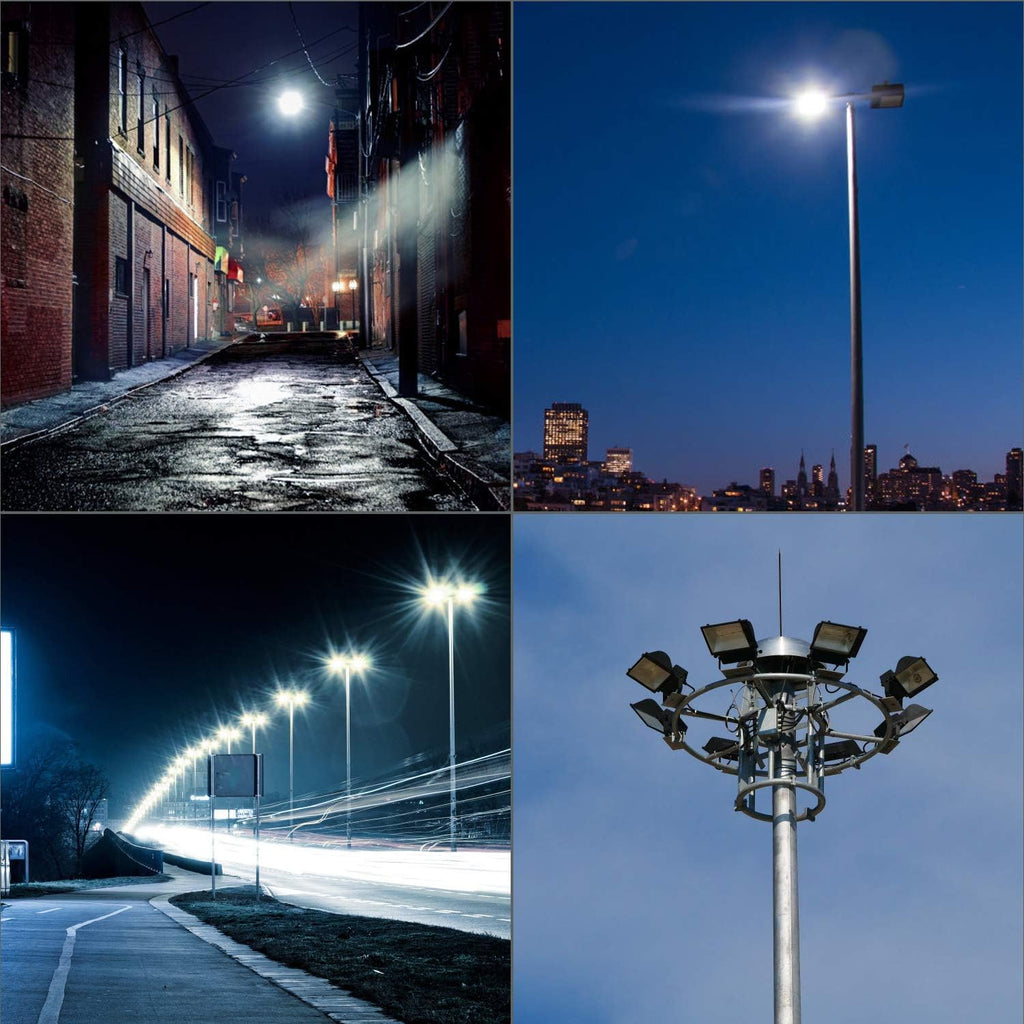 Dual 42 LEDs 6500K Dusk to Dawn IP65 Waterproof Solar Flood Lights I6766
