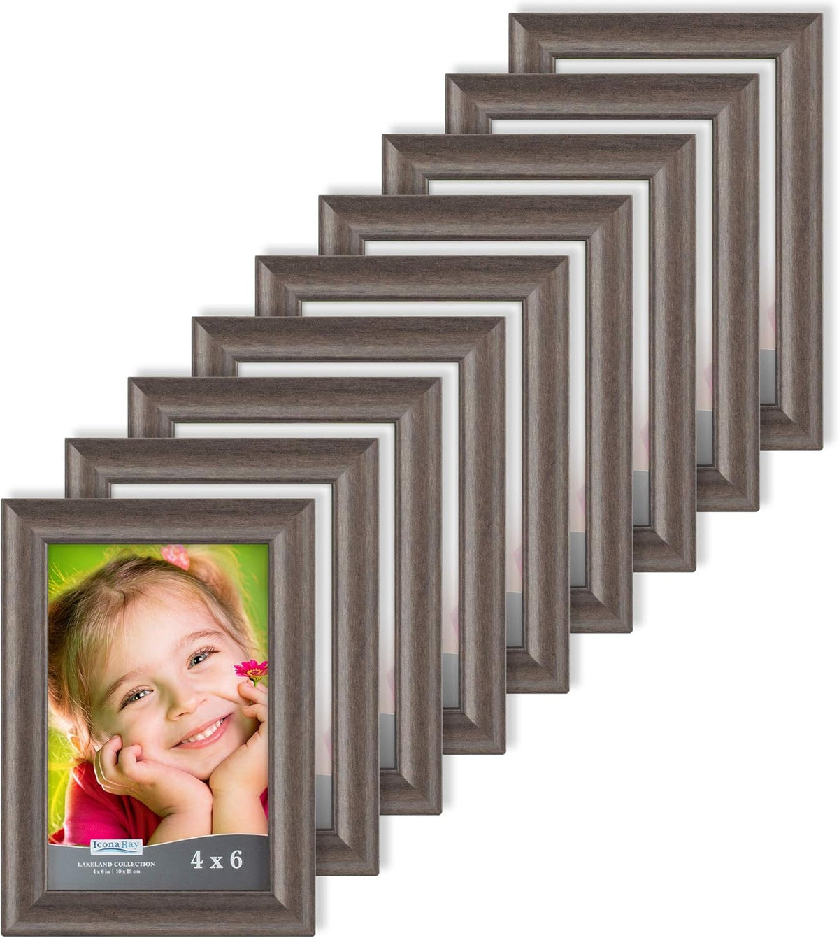 Black 12 Pack 8.5x11 Composite Wood Certificate Frames A1135