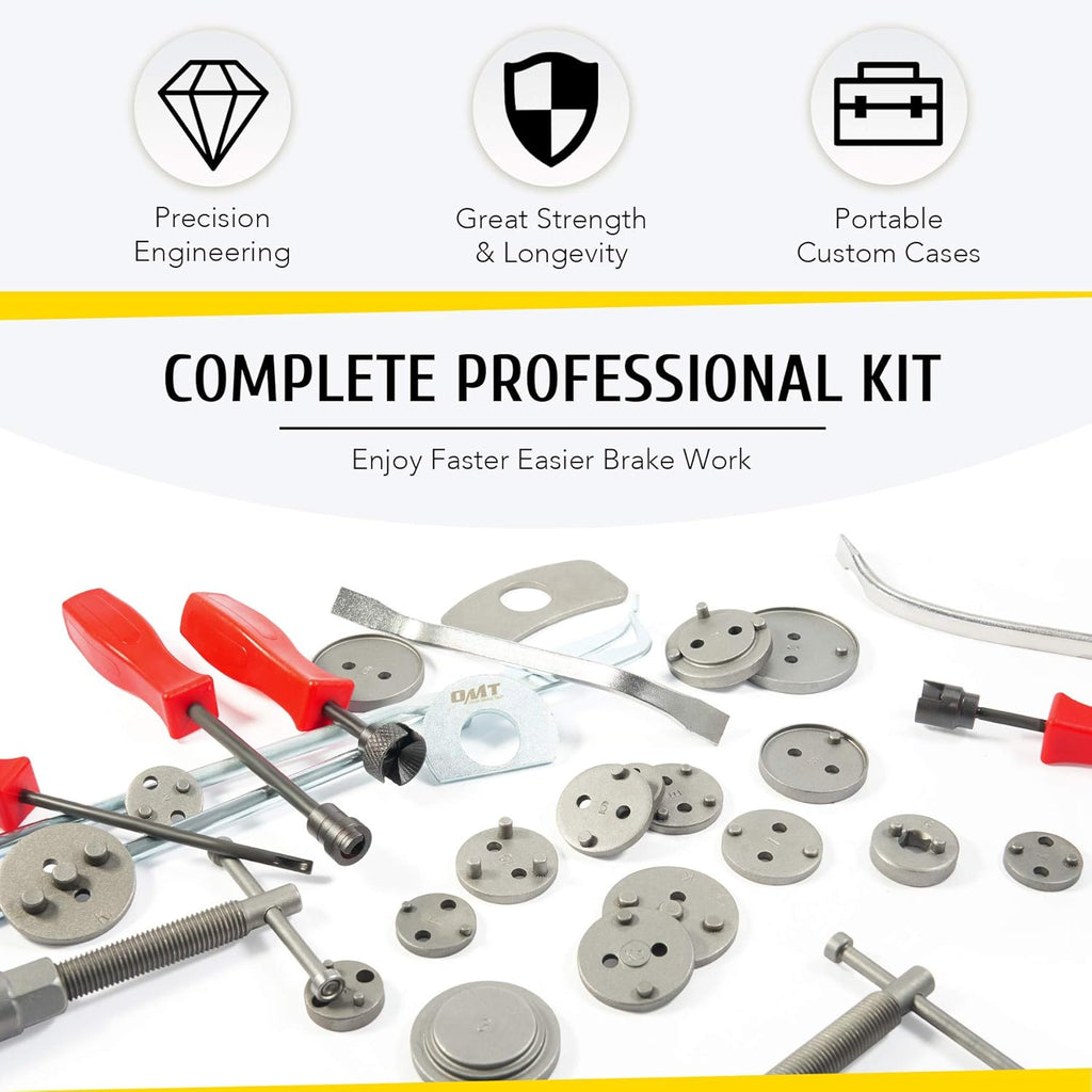30pc 2-in-1 Disc Brake Caliper and Drum Brake Tool Set R464180