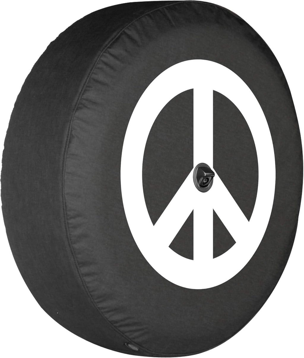 Soft Tire Cover for Jeep Wrangler JL with Back-up Camera W878