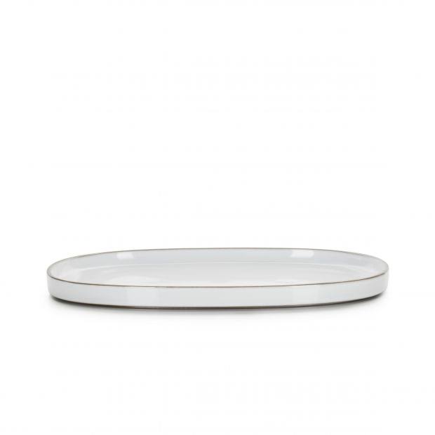Large Oval Service Plate 7 Colors I947