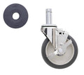 5x22 Diameter Wheel Brake Stem Caster, 300 lbs Capacity C9016