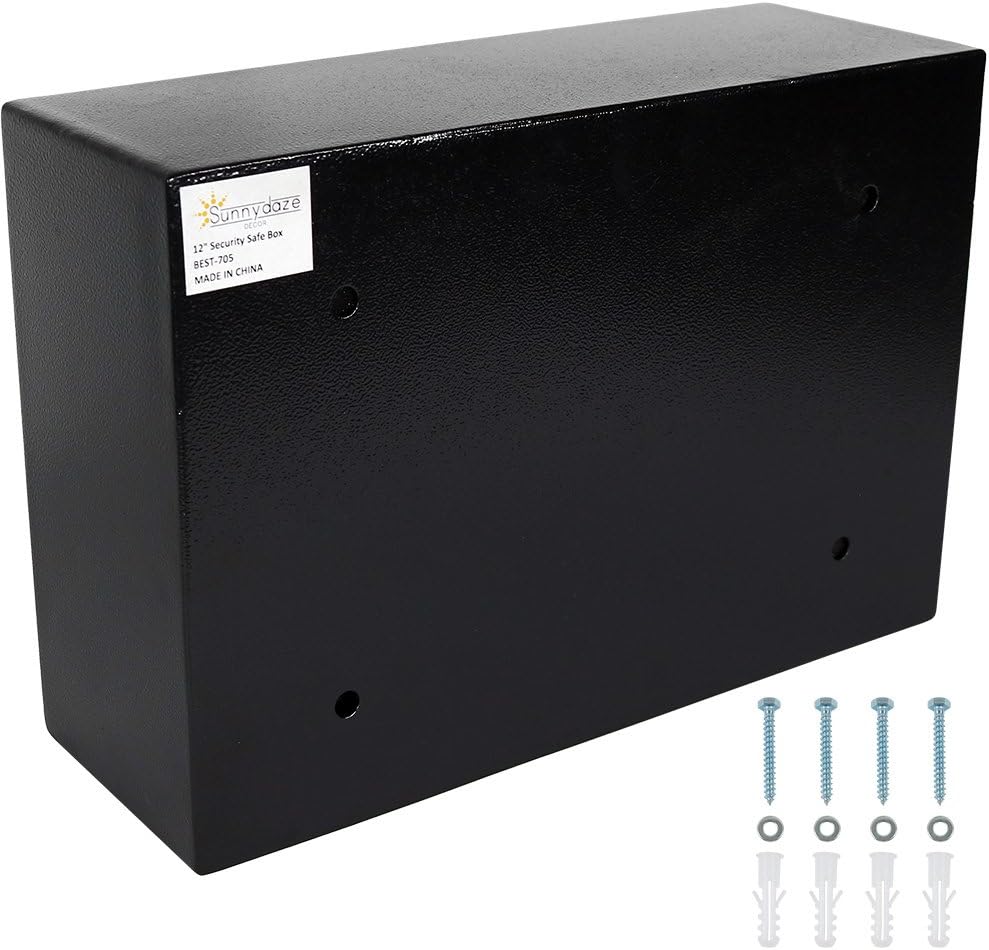 Digital Safe Lock Box with Programmable Lock W179404