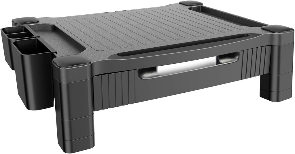 Monitor Stand with Drawer, Adjustable Computer Riser, Pack of 2 Y8202