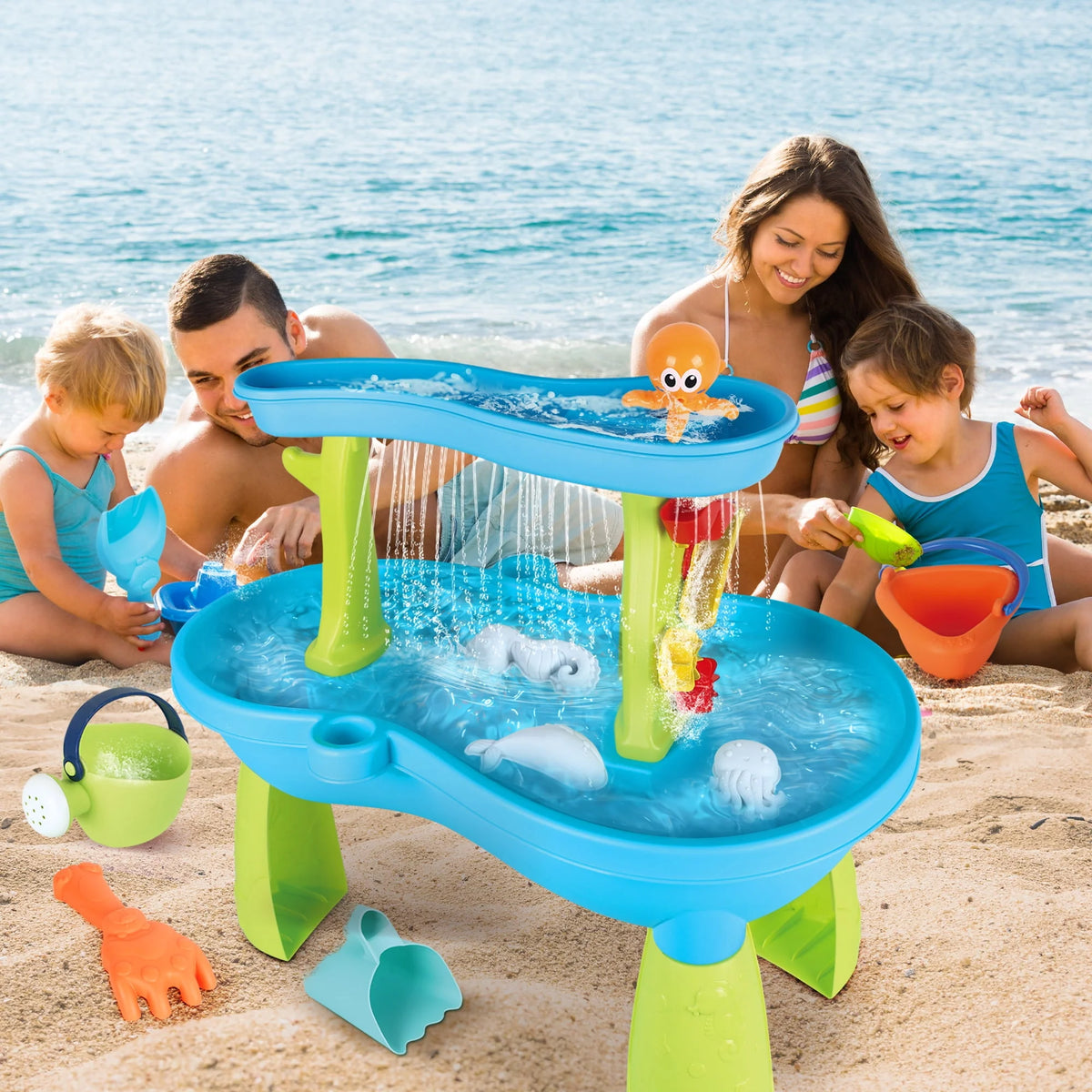 Sand and Water Table with 19PCS Accessory Set V761