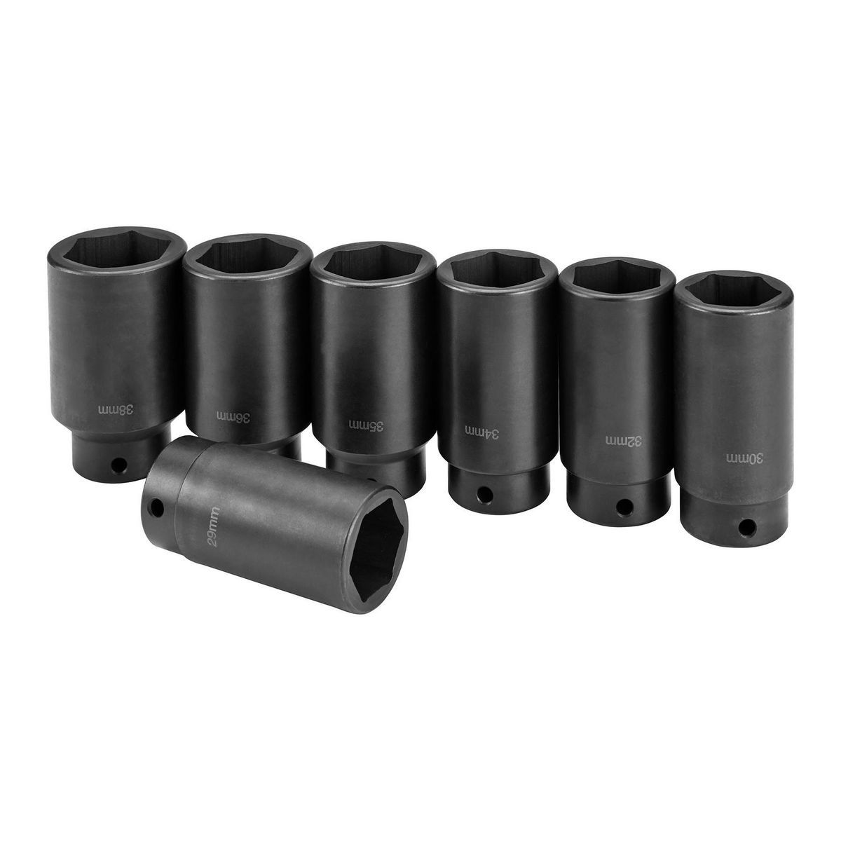 1/2 in. Drive Axle Locknut Socket Set, 7-Piece J850794