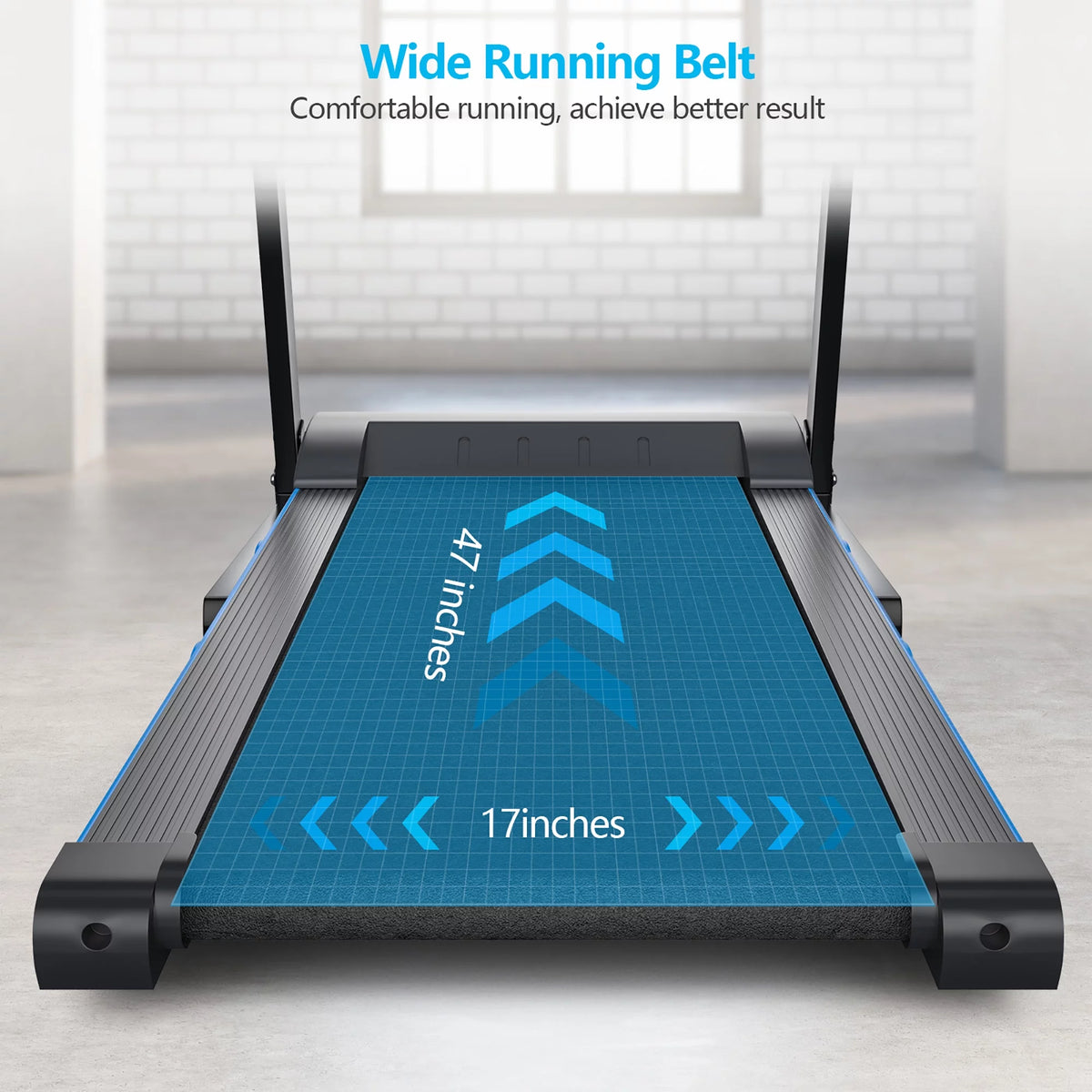 2.25HP Folding Electric Treadmill K5830