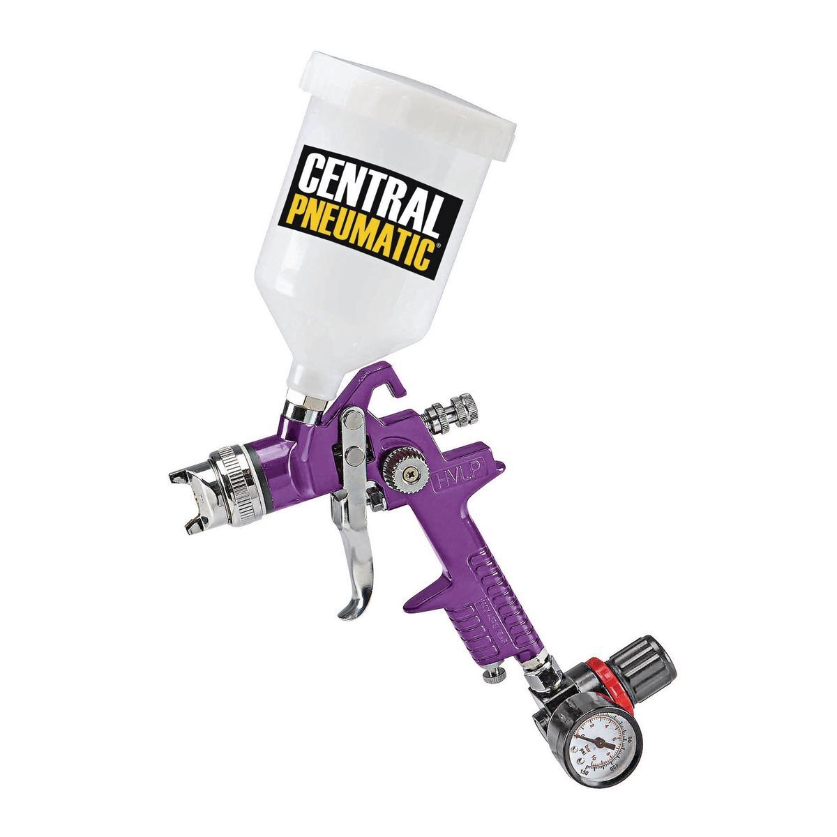 20 oz. HVLP Gravity-Feed Air Spray Gun with Regulator W9059