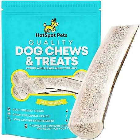 Split Elk Antlers for Dogs L395
