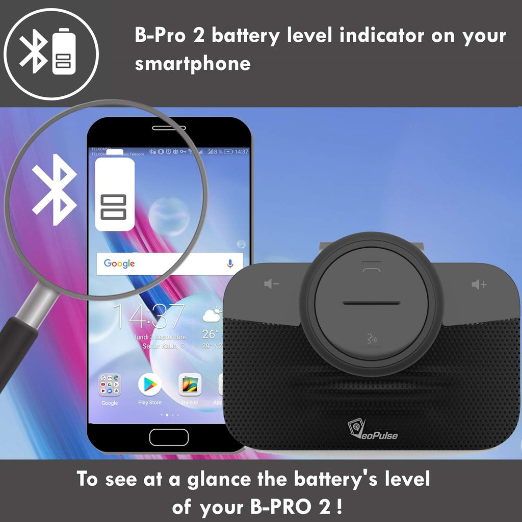 Hands Free Bluetooth Car Speakerphone N253995
