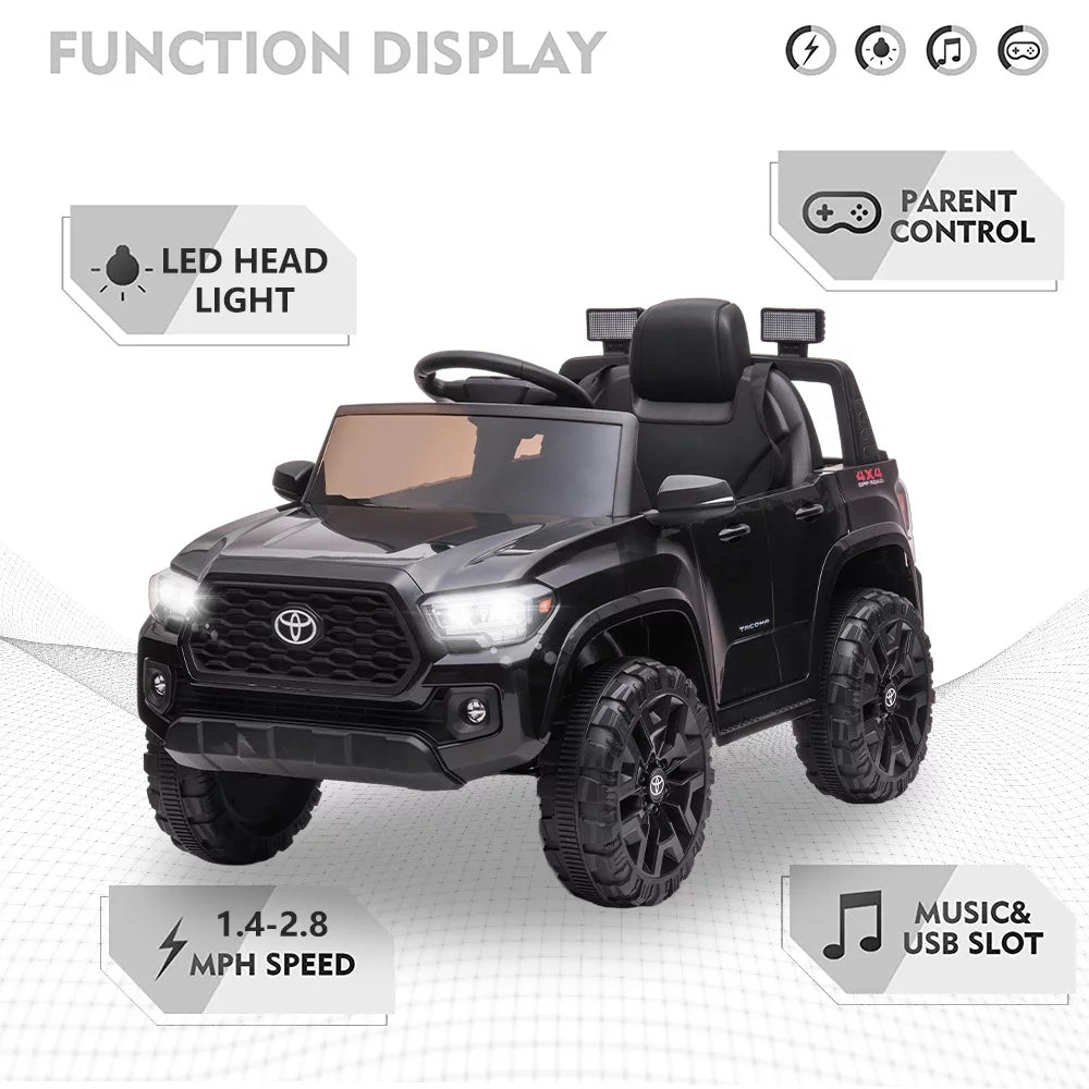 12V Gray Electric Ride on Truck with Remote Control K442695