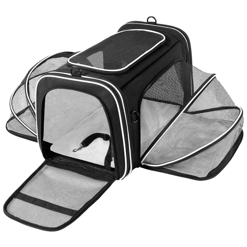 Soft Sided Pet Carrier 4 Expandable Collapsible J996