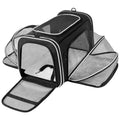 Soft Sided Pet Carrier 4 Expandable Collapsible J996