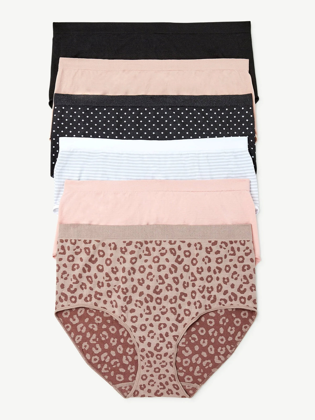 Seamless Brief Panties 6-Pack V652119