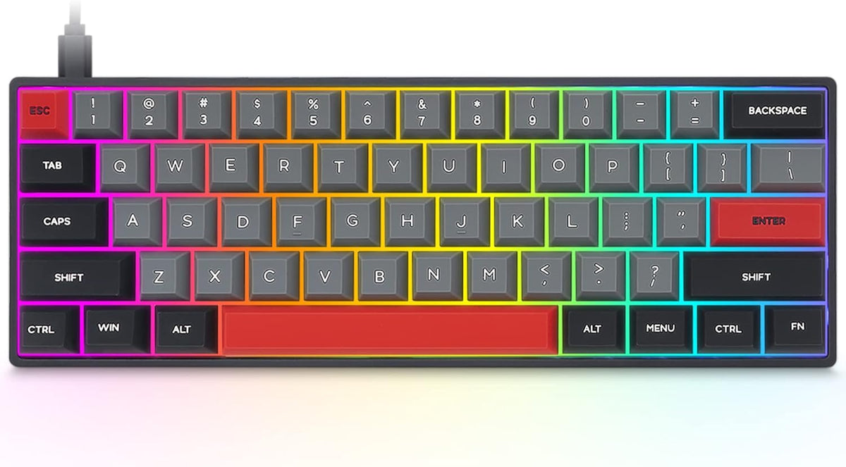60% Hot Swappable RGB Mechanical Keyboard S528