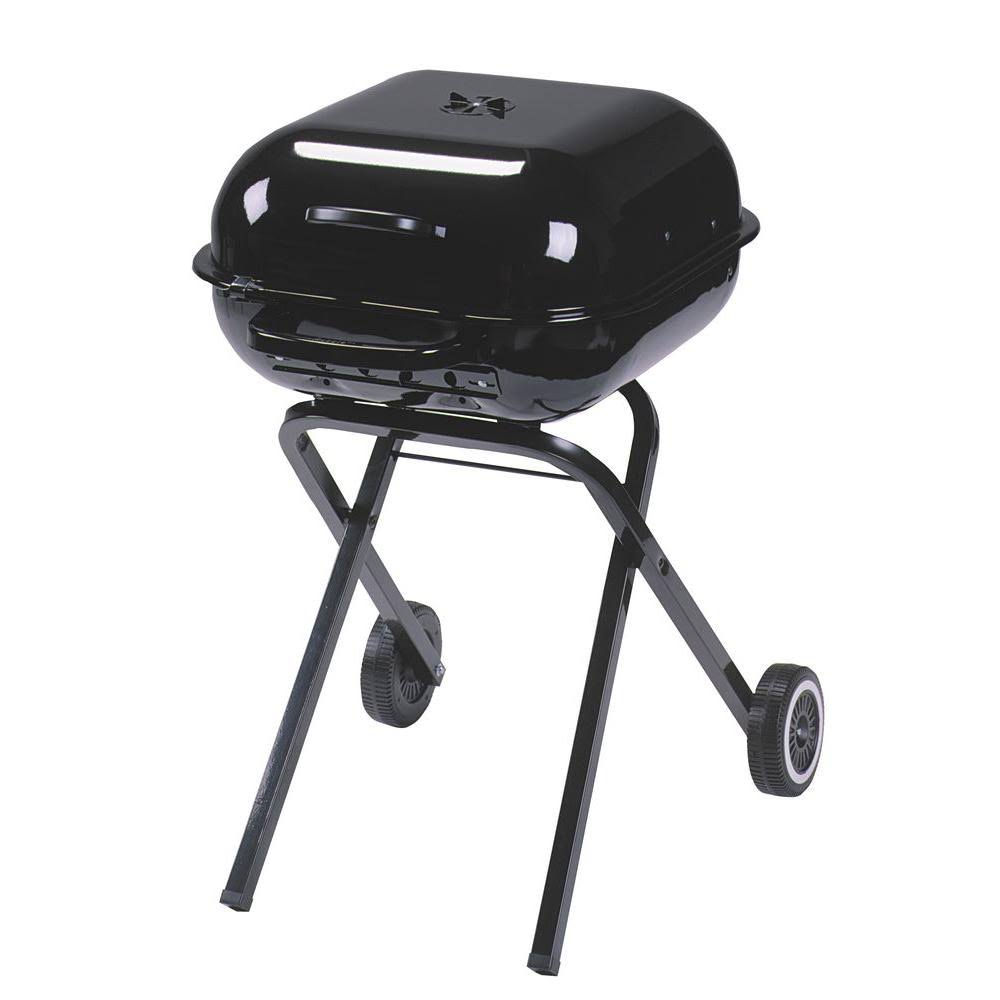 Black Portable Charcoal Grill U9882