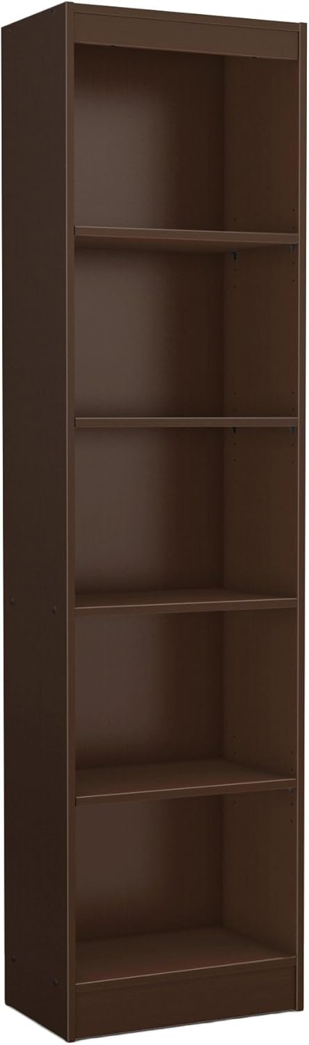 5-Shelf Narrow Bookcase B616885